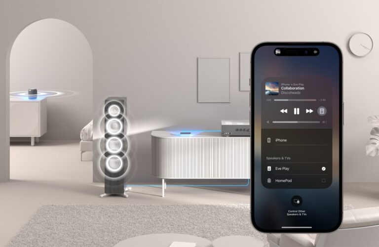 Read more about the article The Eve Play turns any classic stereo system into an AirPlay 2 speaker