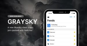 Read more about the article Bluesky gets its first third-party mobile app with Graysky, launching later this month