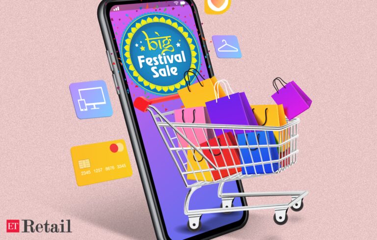 Read more about the article Online platforms clocked GMV of Rs 47,000 crore during week one of the festive season sale, ET Retail