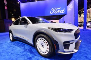 Read more about the article Ford cuts prices on electric Mustang as demand softens for premium EVs