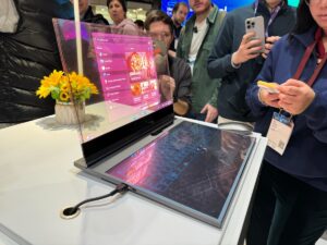 Read more about the article Lenovo’s laptop concept is fully transparent, but the point isn’t entirely clear