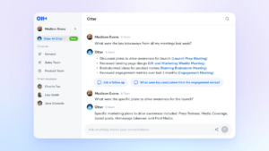 Read more about the article Otter brings GenAI to your meetings with AI summaries, AI chat and more