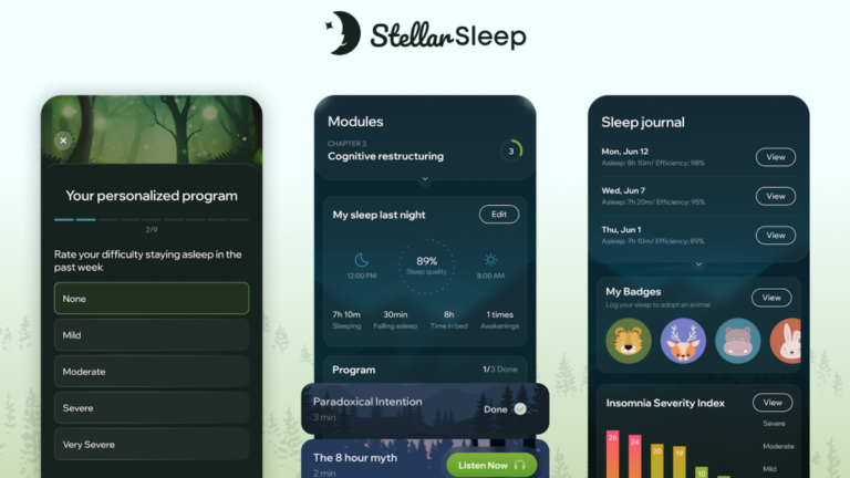 Read more about the article Stellar Sleep app gets initial funding to awaken root cause of chronic insomnia in users