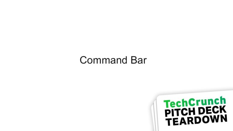 Read more about the article Pitch Deck Teardown: CommandBar’s $4.8M seed deck