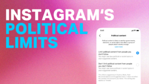 Read more about the article TechCrunch Minute: You’re likely seeing less news and politics on Instagram. Here’s why