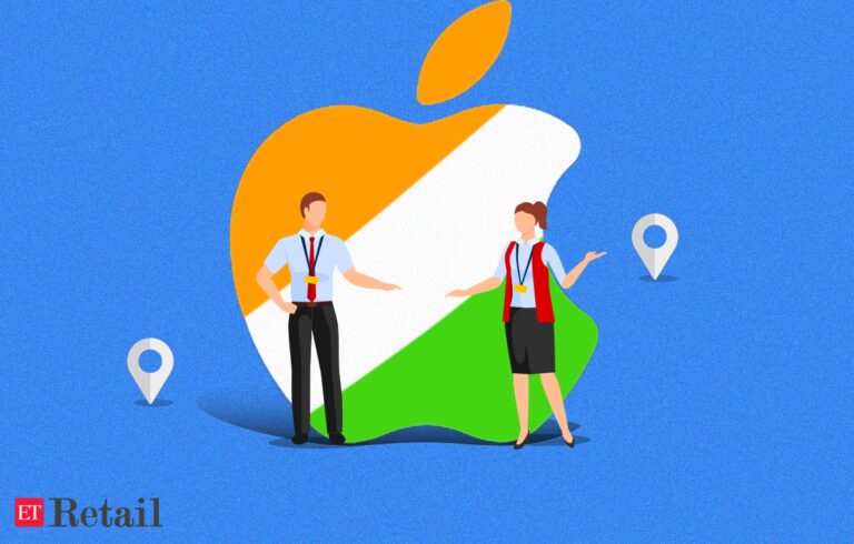 Read more about the article Apple jobs in India set for 3x jump in 3 years, ET Retail